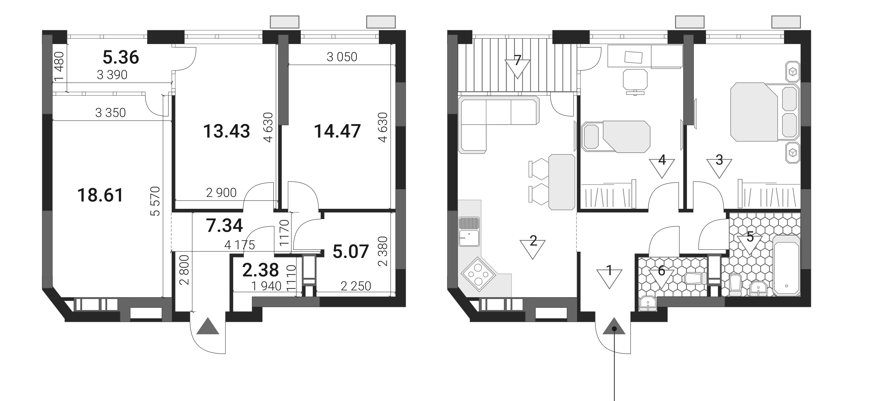 flat